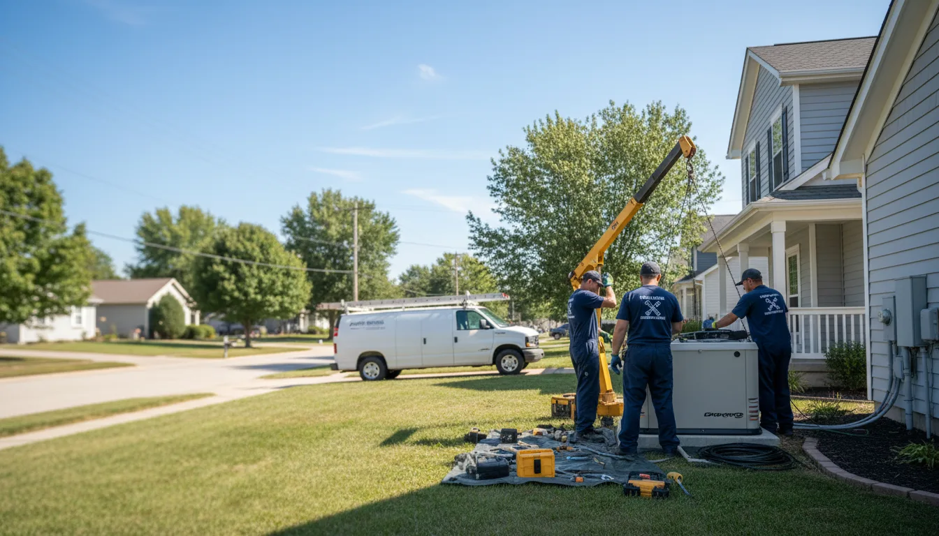 Generator Installation in Justice, IL near me